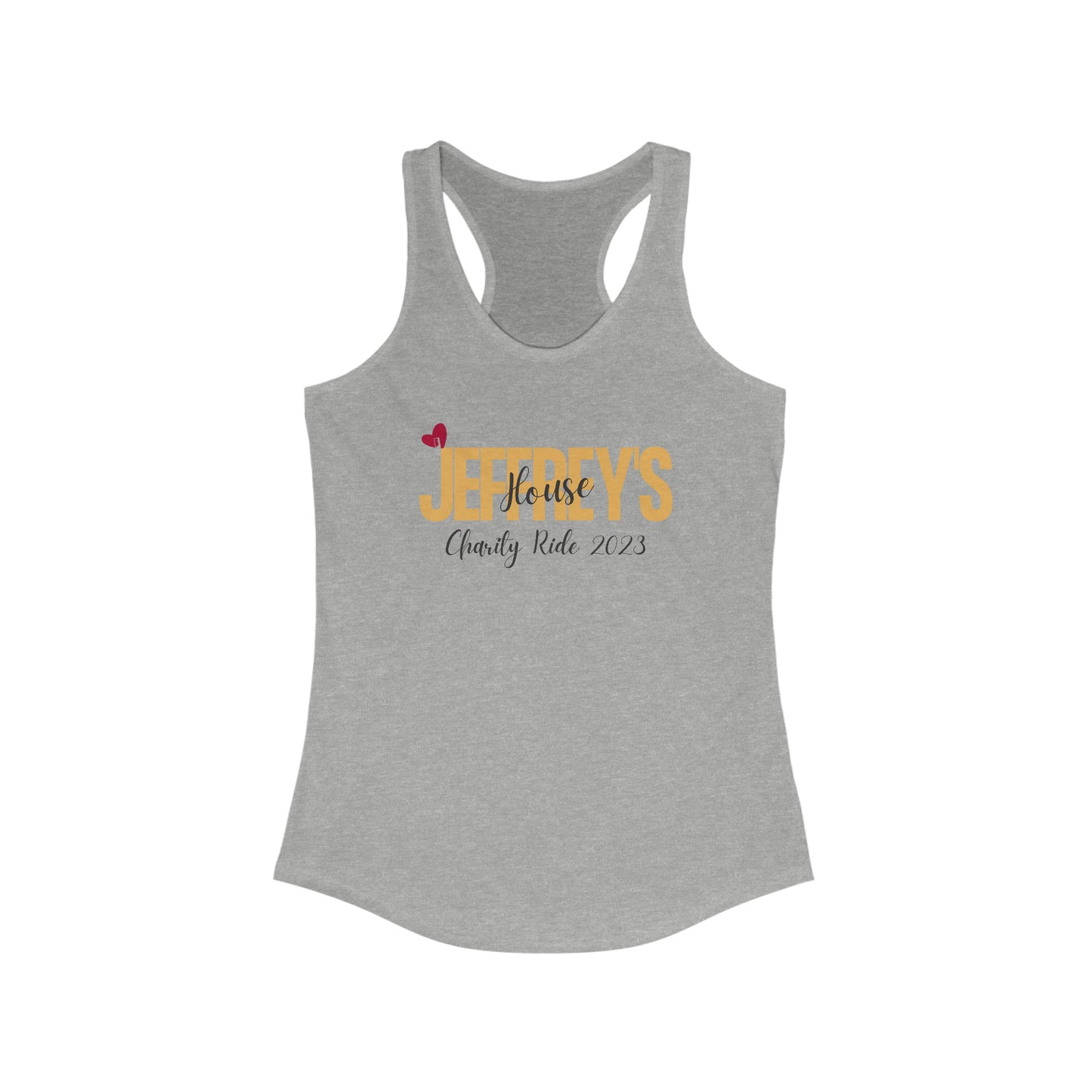 Jeffrey's House Charity Ride Women's Racerback Tank