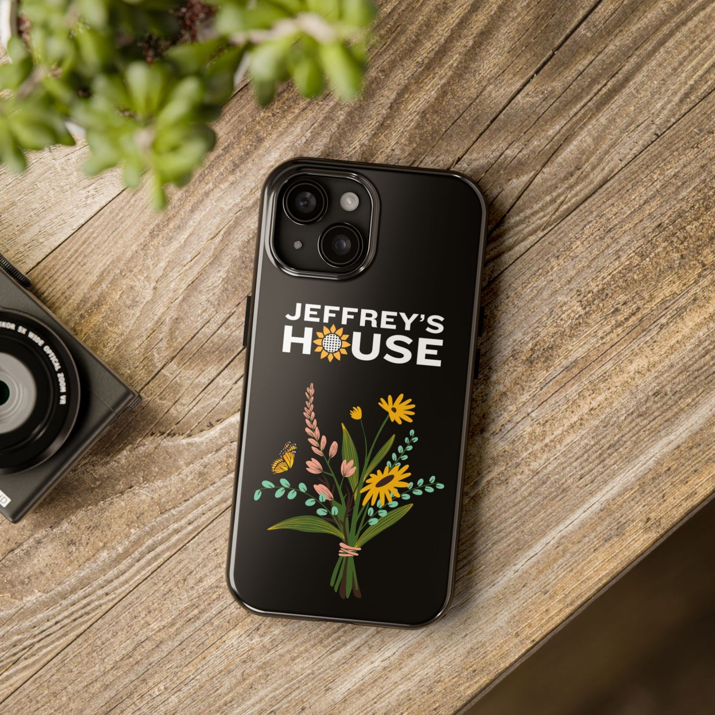 Jeffrey's House Floral iPhone 15 Case