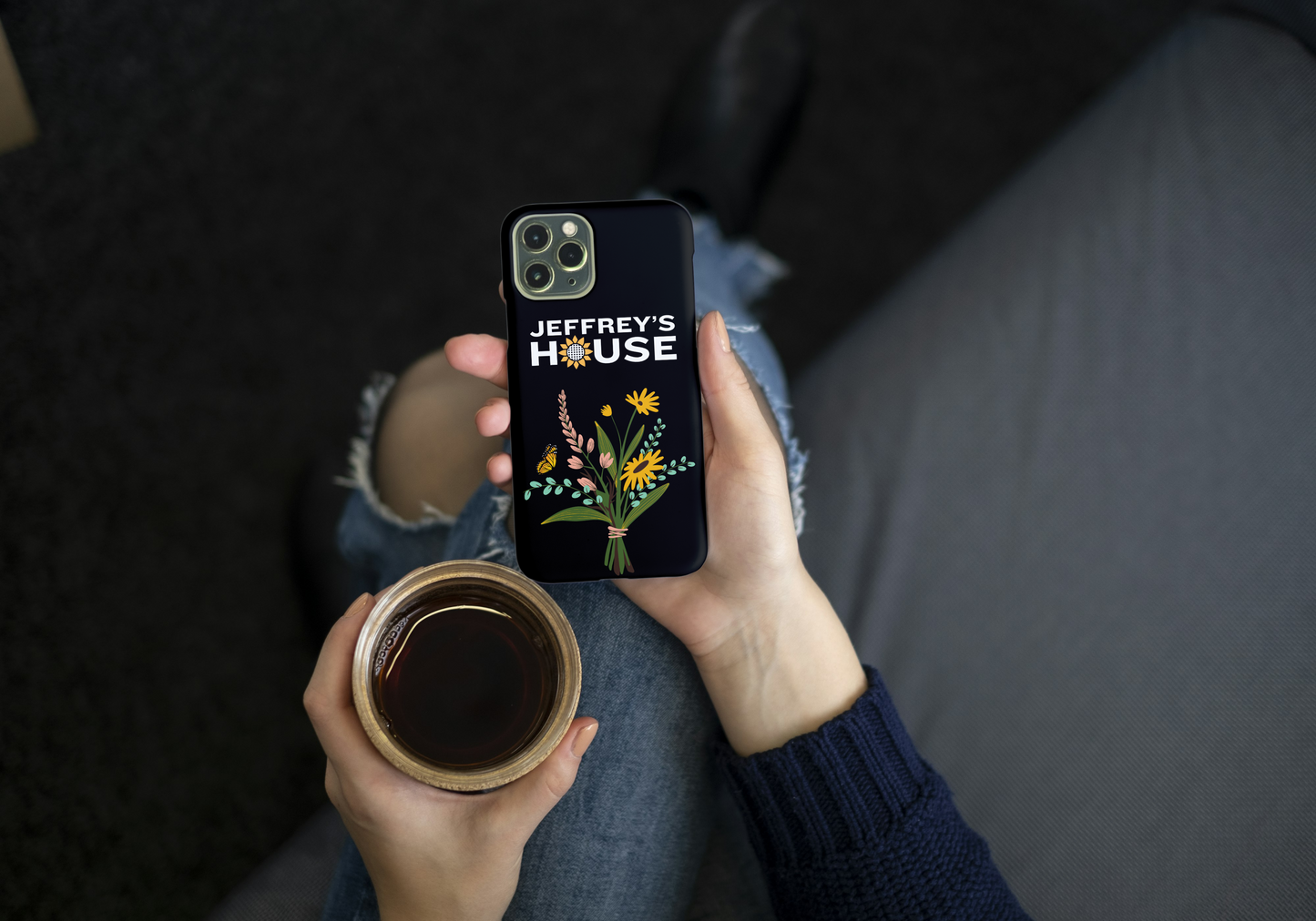 Jeffrey's House Floral iPhone 15 Case