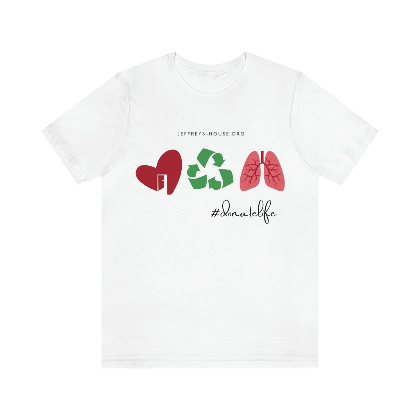 Donate Life Unisex Jersey Short Sleeve Tee