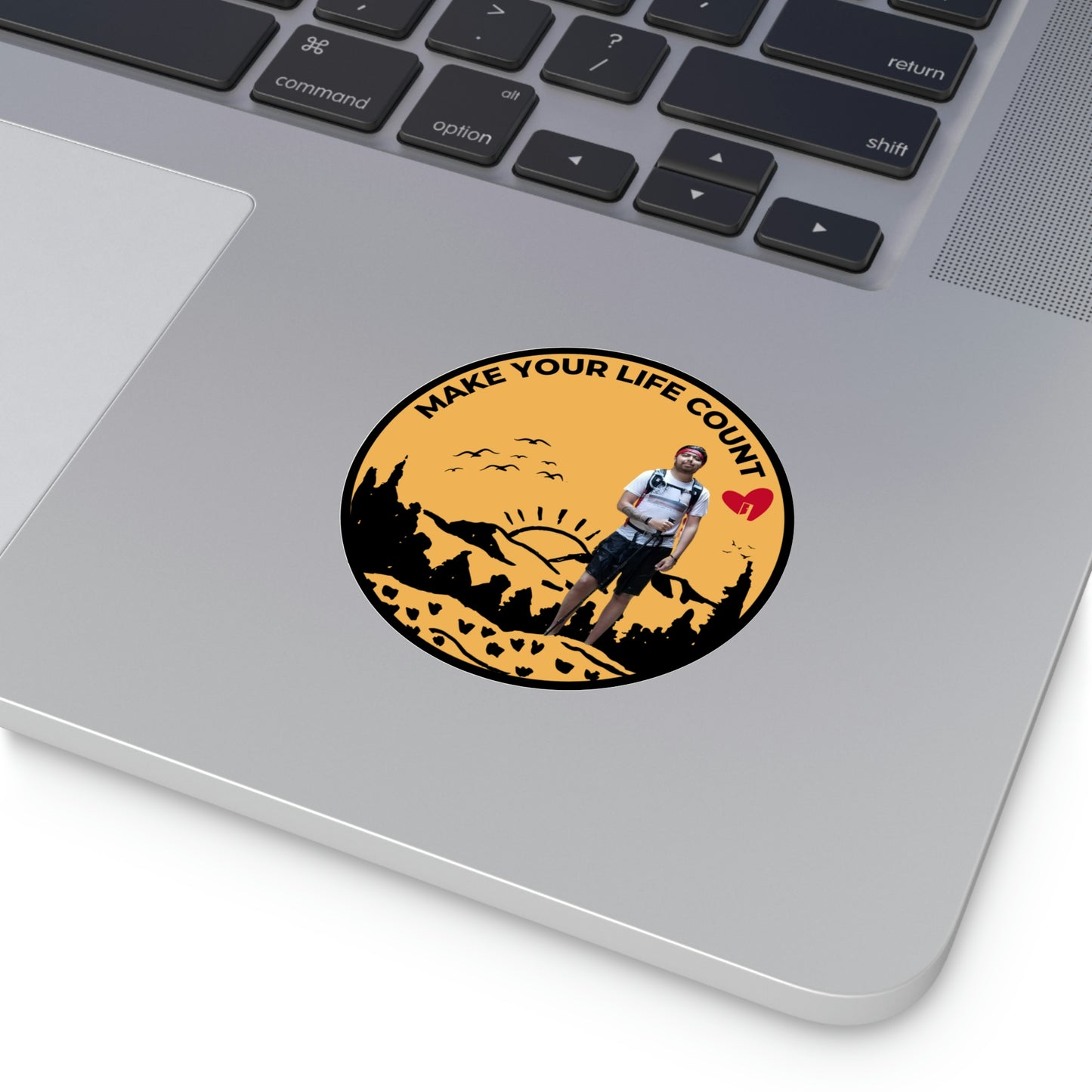 Make Your Life Count Round Sticker