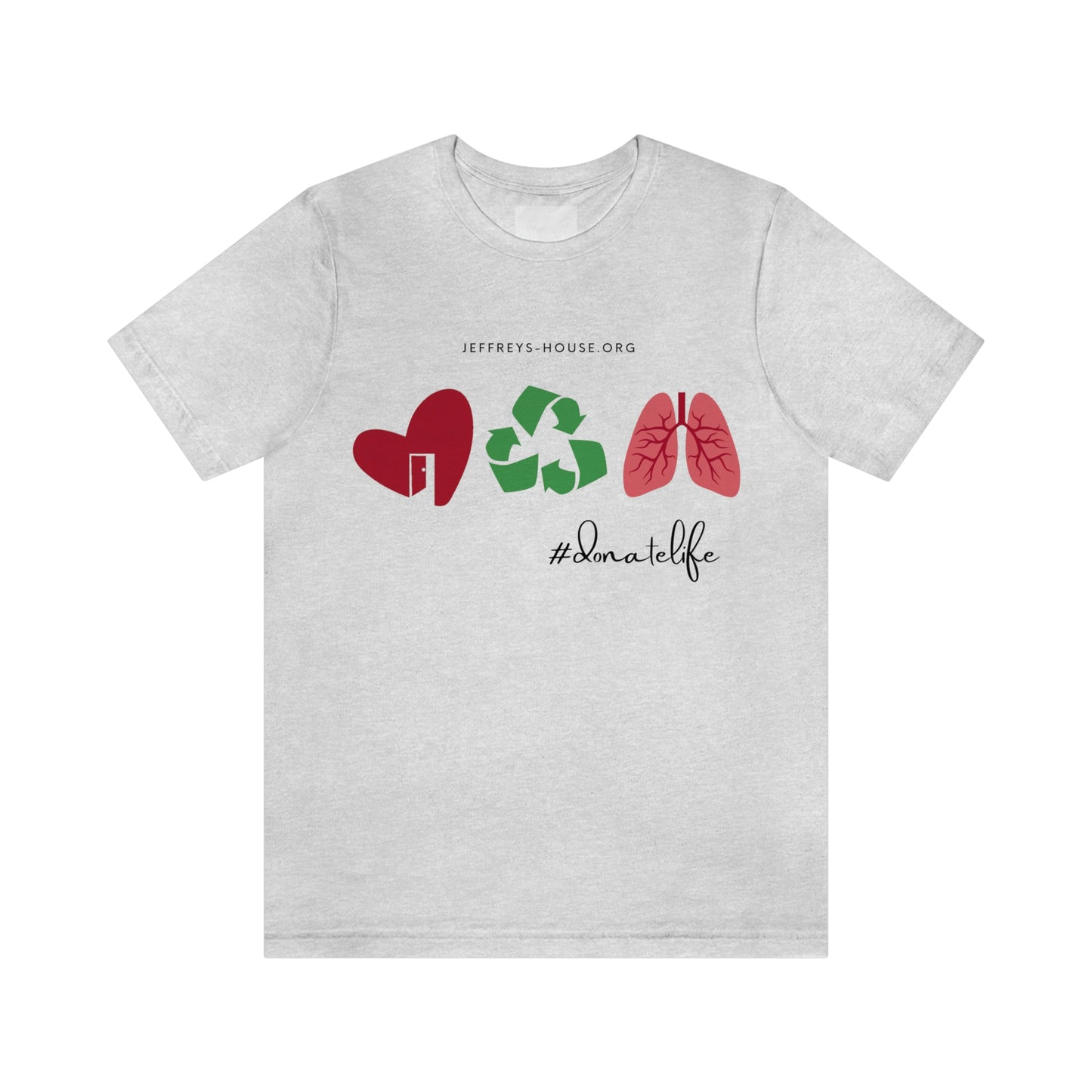 Donate Life Unisex Jersey Short Sleeve Tee