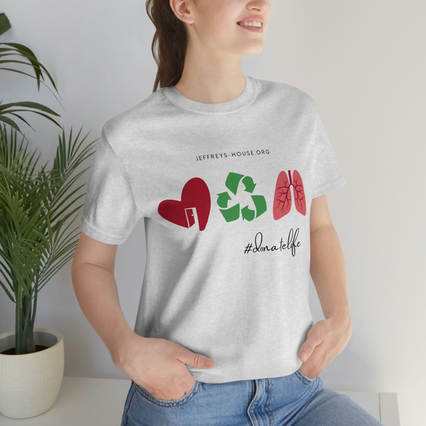 Donate Life Unisex Jersey Short Sleeve Tee