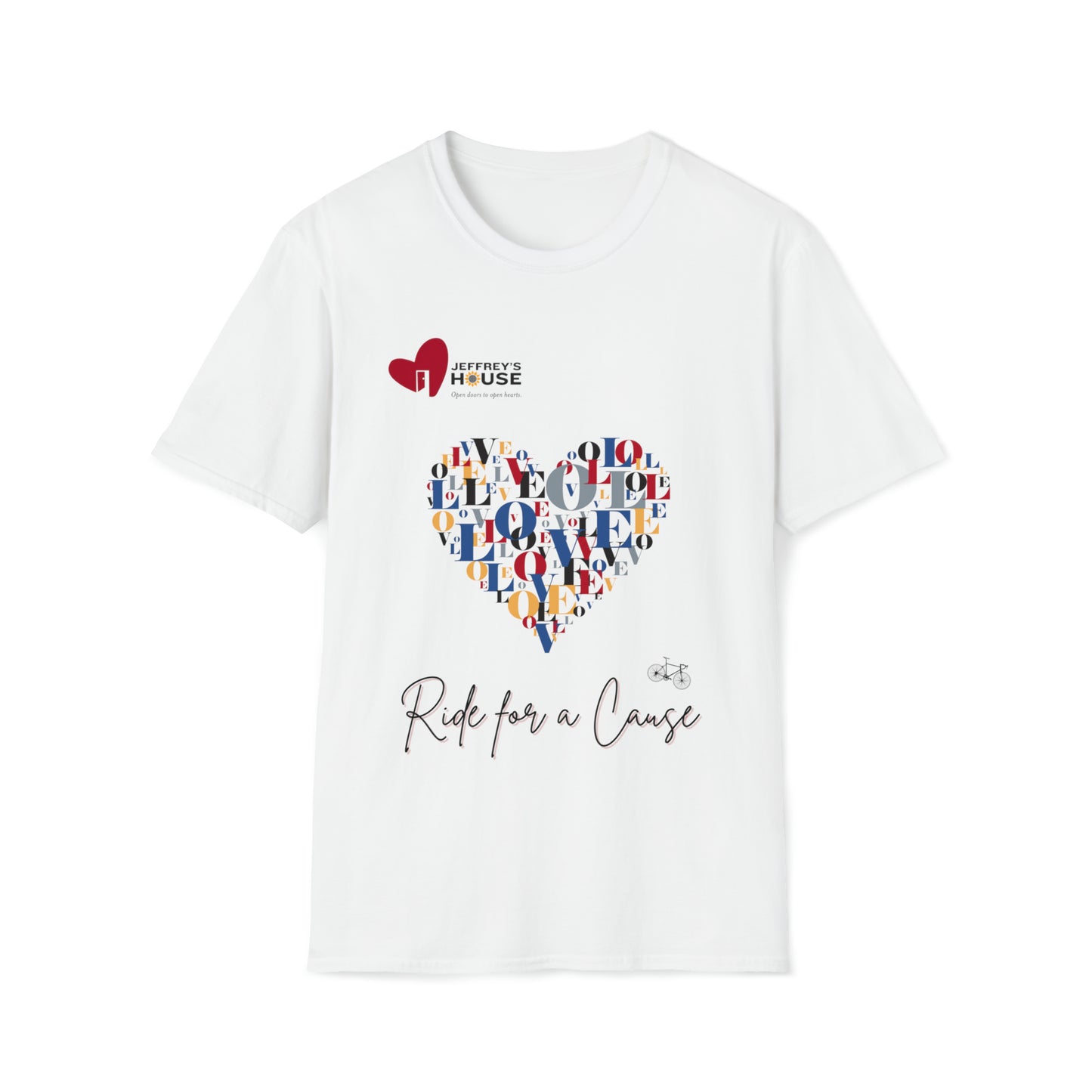 Ride for a Cause Unisex Softstyle T-Shirt
