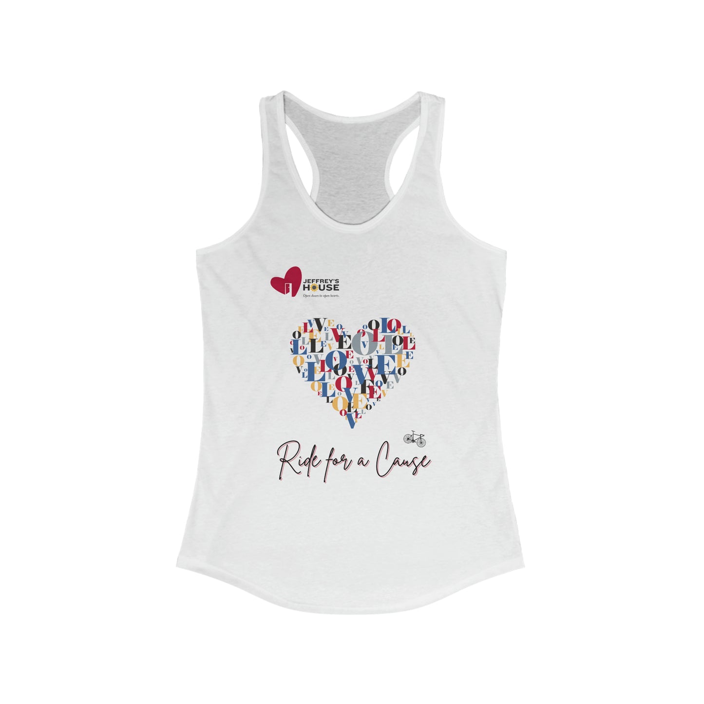 Ride for a Cause Women's Racerback Tank
