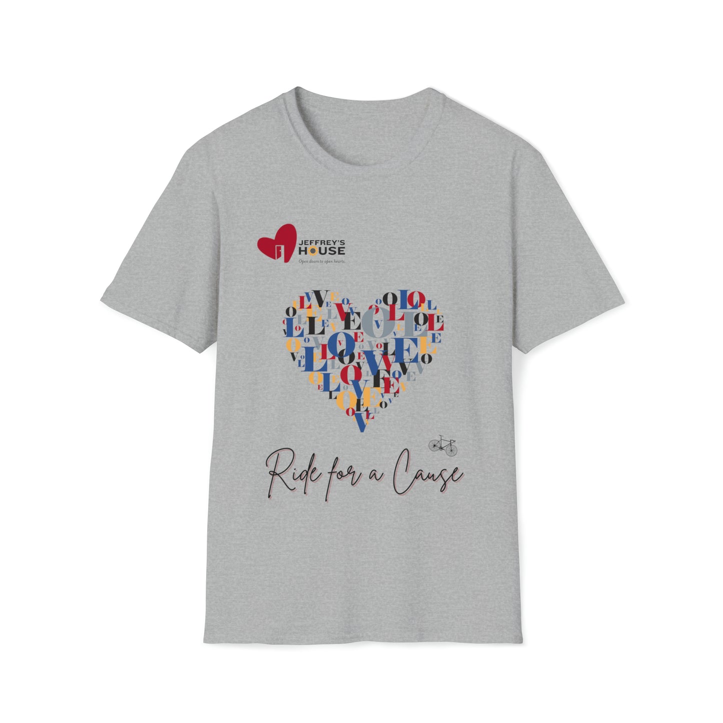 Ride for a Cause Unisex Softstyle T-Shirt