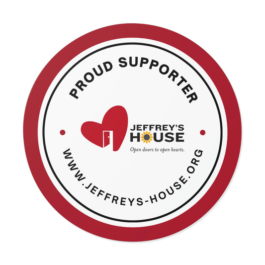 Proud Supporter Round Sticker