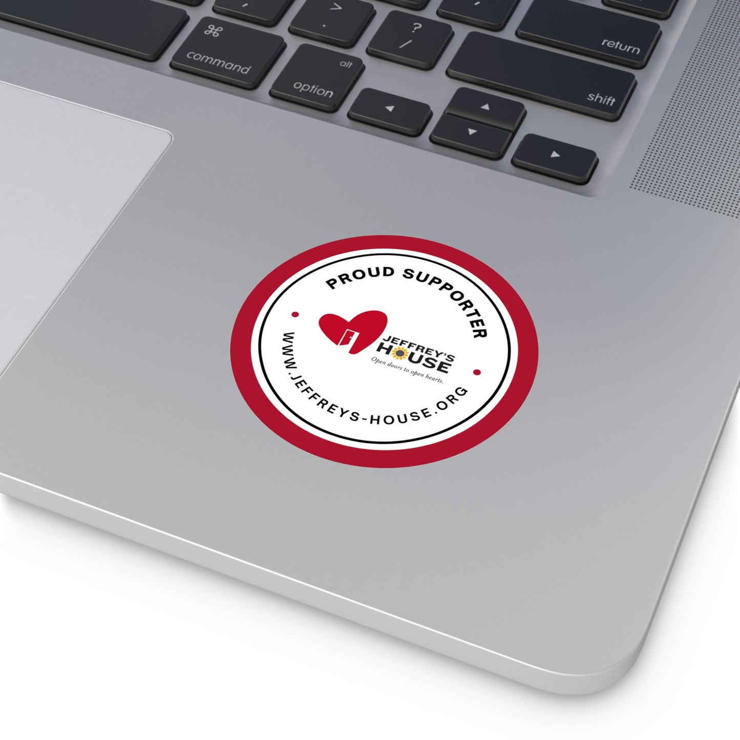 Proud Supporter Round Sticker